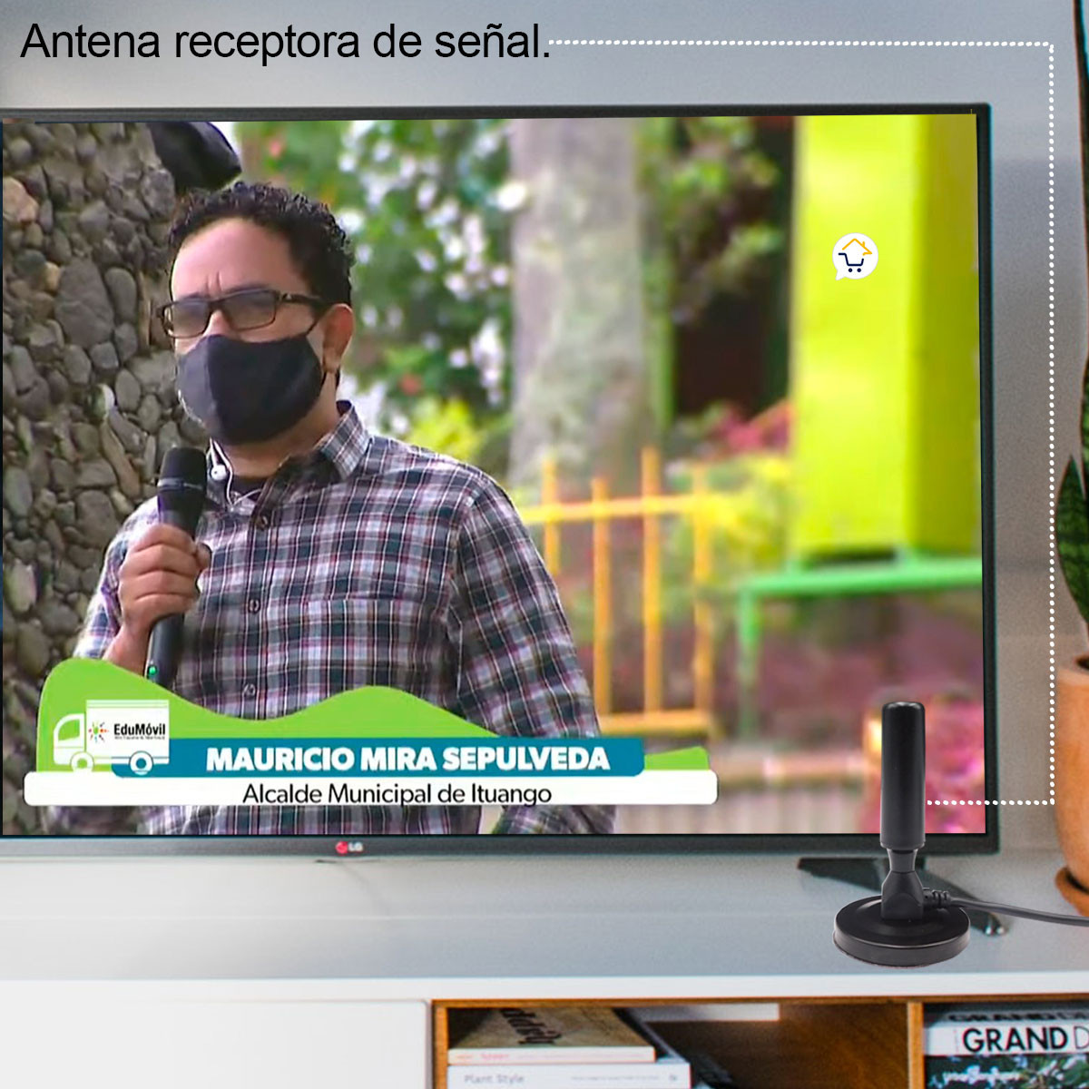 Miniatura 2 de Antena Digital HDTV Terrestre MN3010